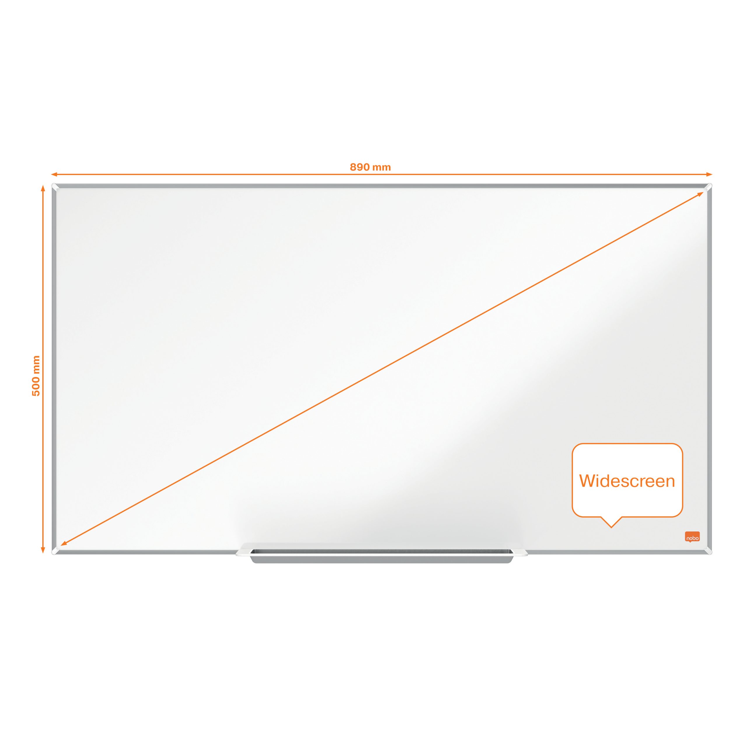 Whiteboard Magnetic Otel Lacuit Widescreen 40" Impression Pro Nobo