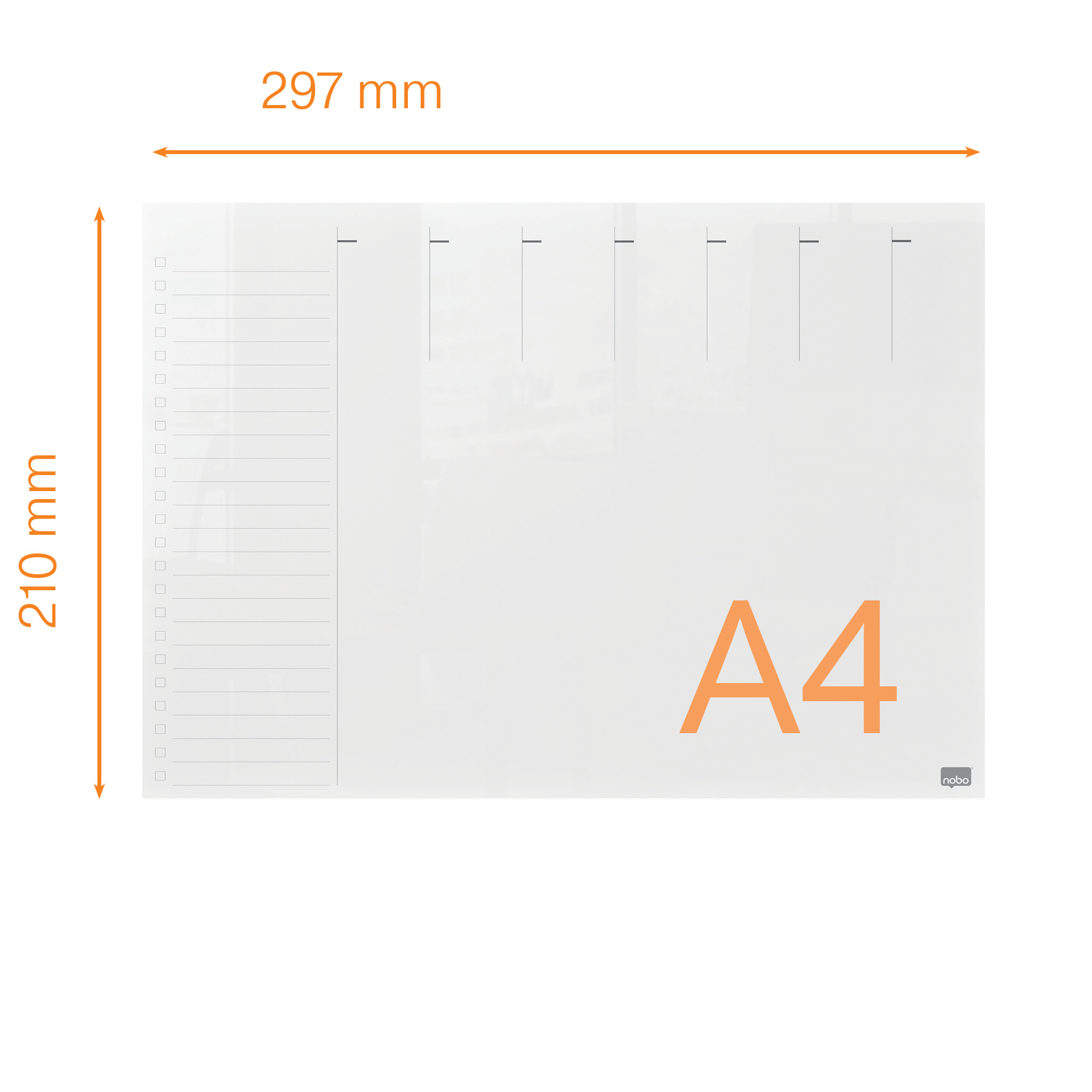 Planner Saptamanal Acrylic A4 Nobo