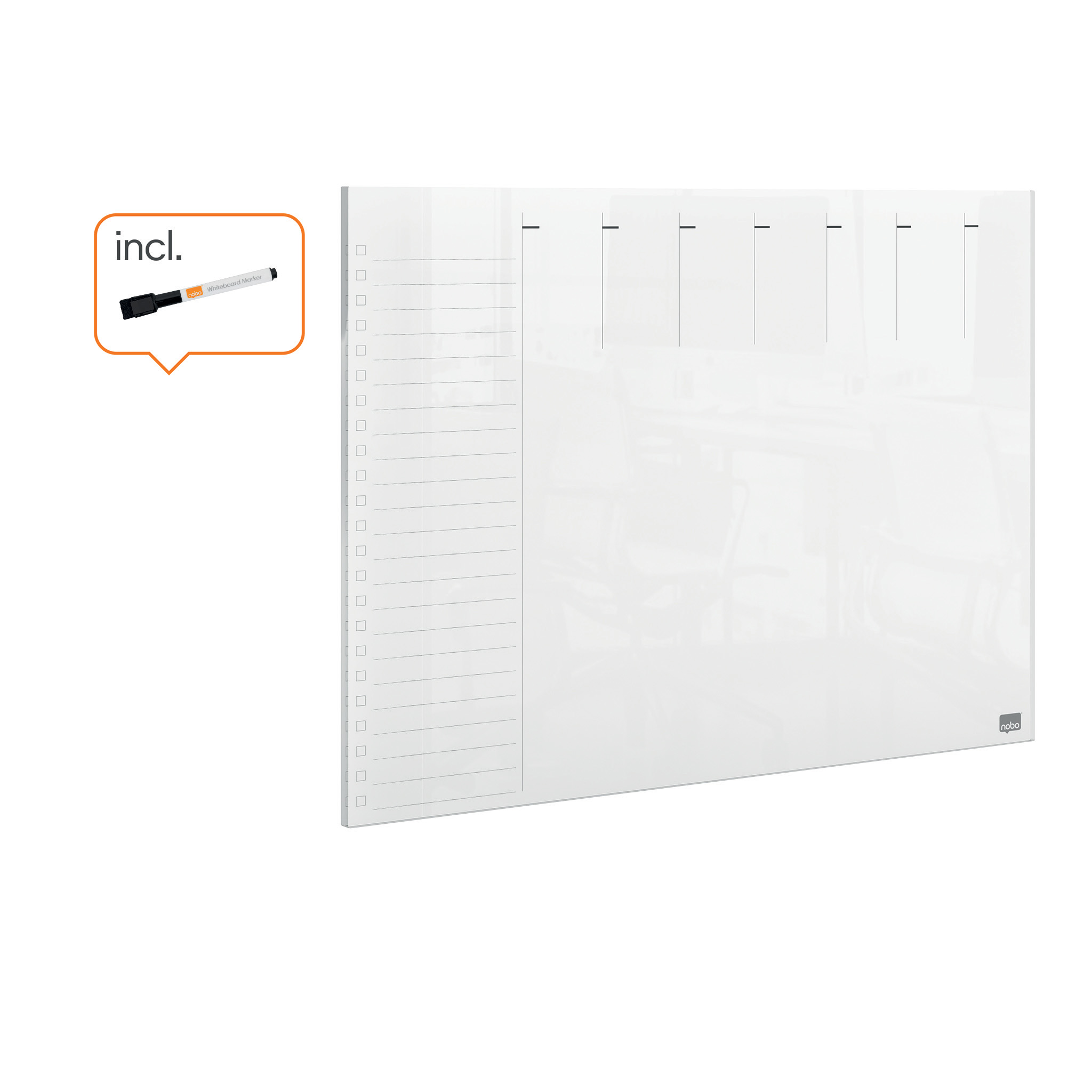 Planner Saptamanal Acrylic A4 Nobo