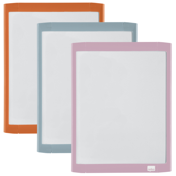 Tabla Magnetica 21*28cm + Accesorii Alba Rama Pastel Nobo