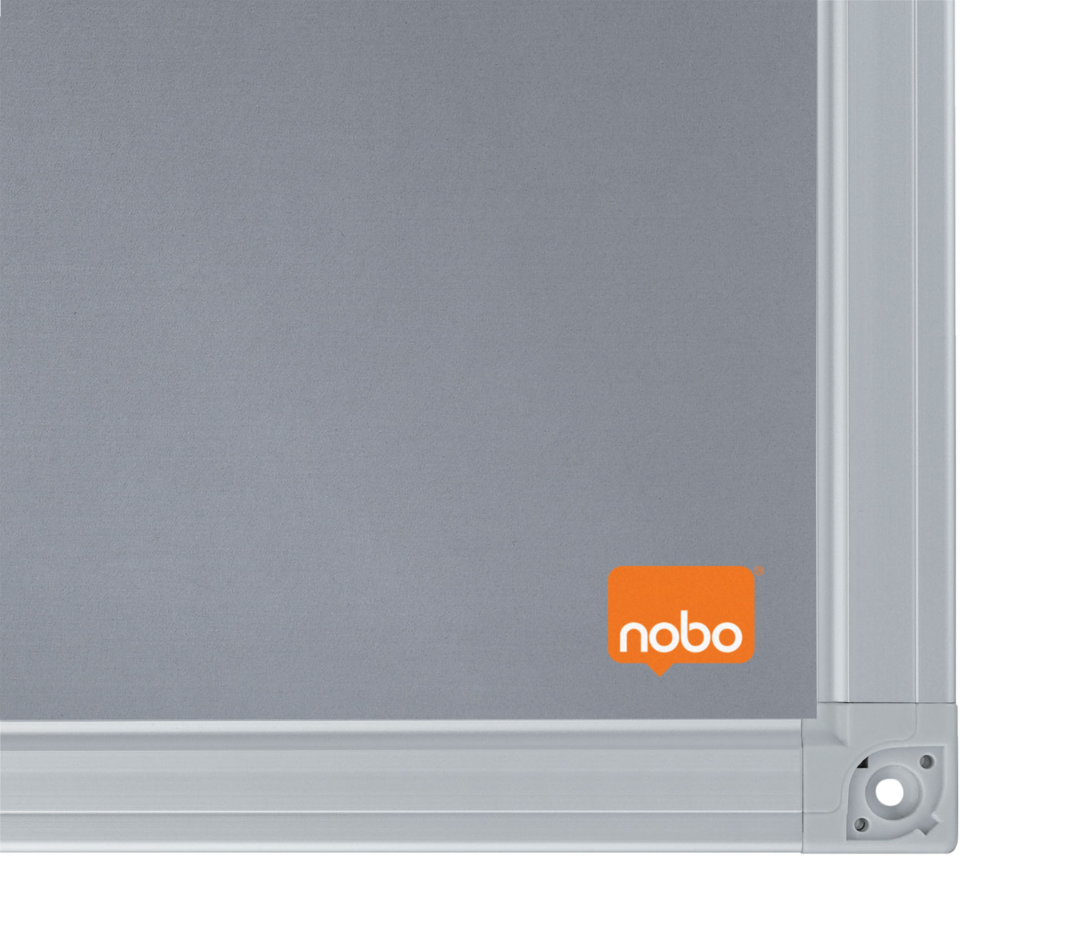 Panou Textil 90 X 60cm Gri Essentials Nobo