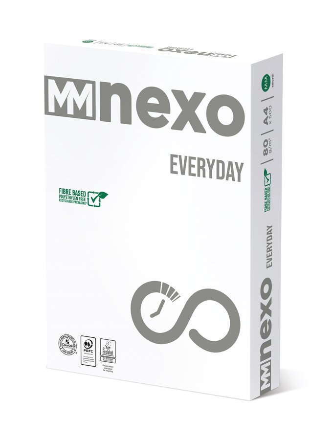 Hartie copiator Nexo Everyday Premium, A4, 80 g/mp, 500 coli/top