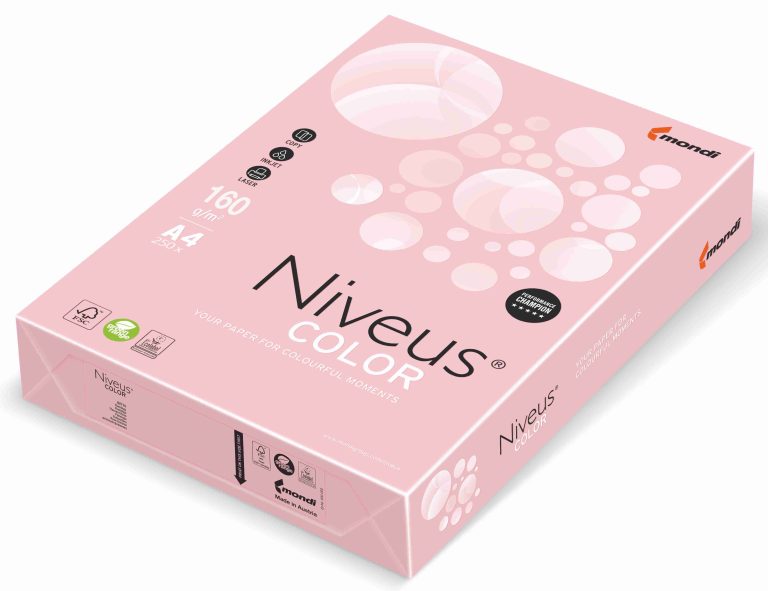 Carton Copiator A4 Roz Flamingo Pal 160g 250/Top Opi74 Niveus