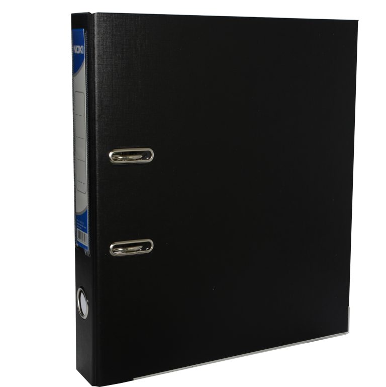 Biblioraft Plastifiat 5cm Negru Noki