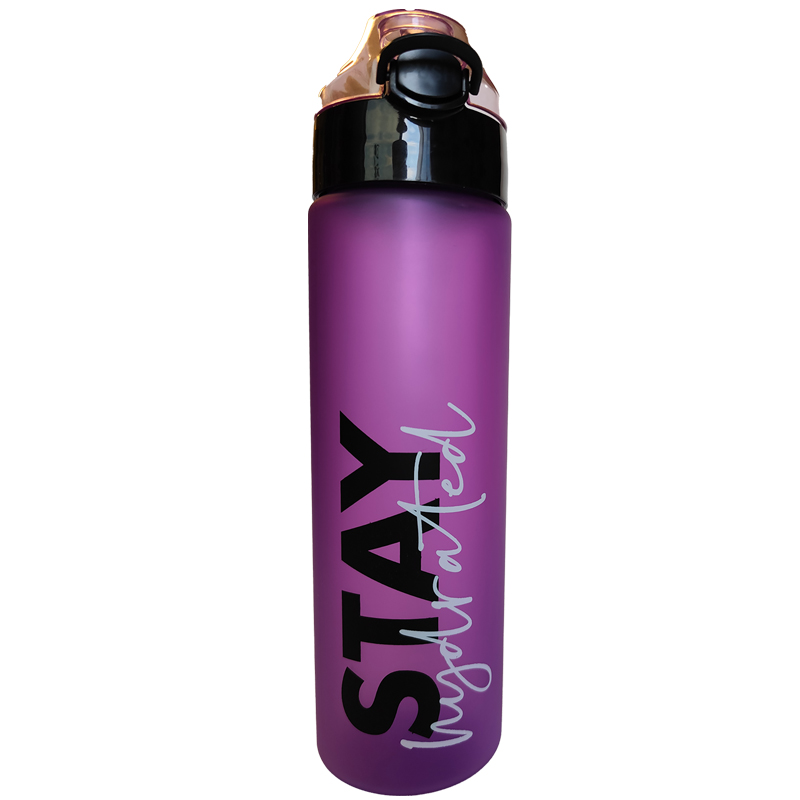 Sticla Apa Tritan Soft Touch 630ml Cu Deschidere Automata Si Maner Transport T-0105 Noki