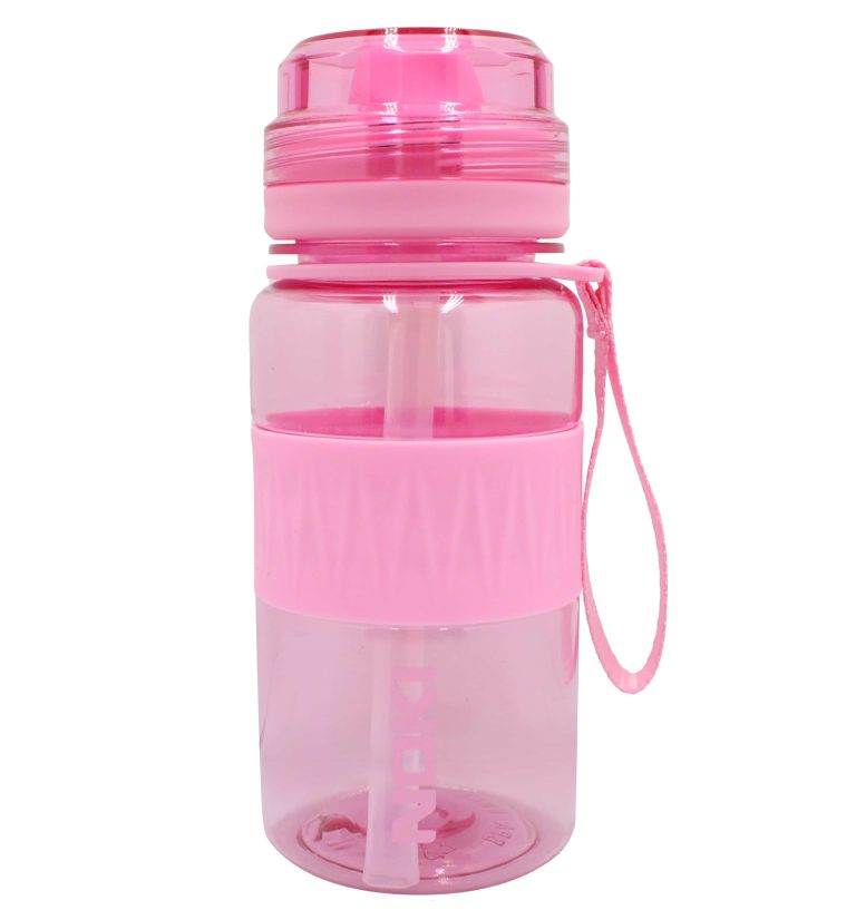 Sticla Apa Pt Copii Tritan 400ml Cu Pai Si Curea Transport T-0113 Noki