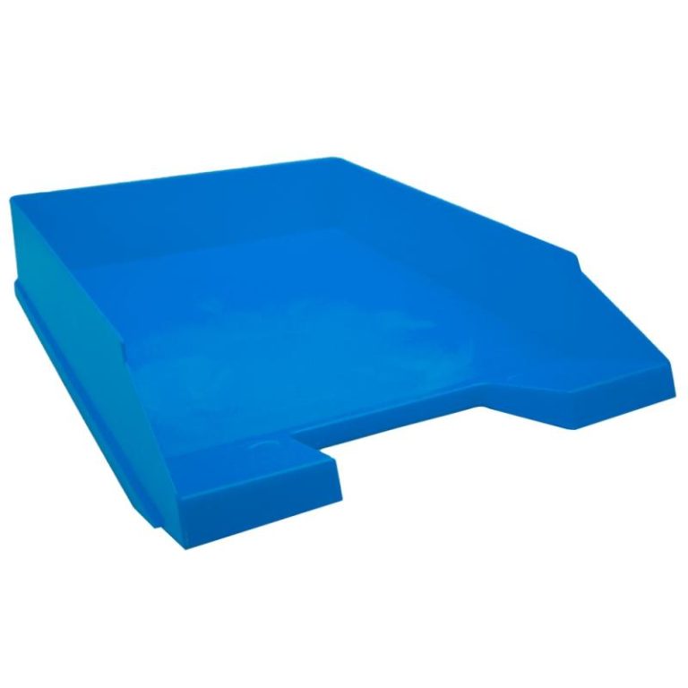 Tavita Documente Plastic Albastra Eco