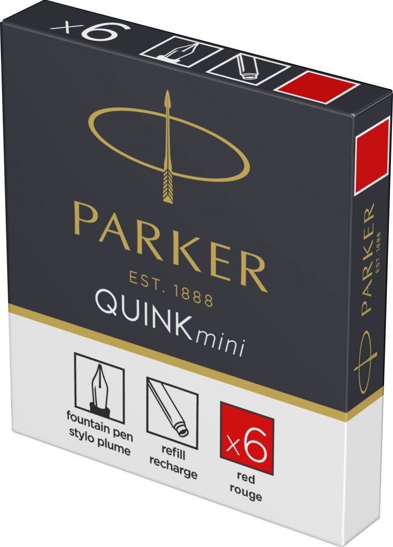 Cartuse Cerneala Mici Rosii 6/Cutie Parker