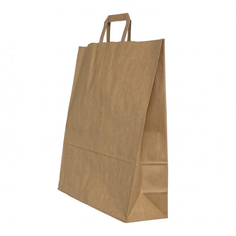 Punga Hartie Maner Lat 45 X 17 X 48cm Maro/Maro Papiroti