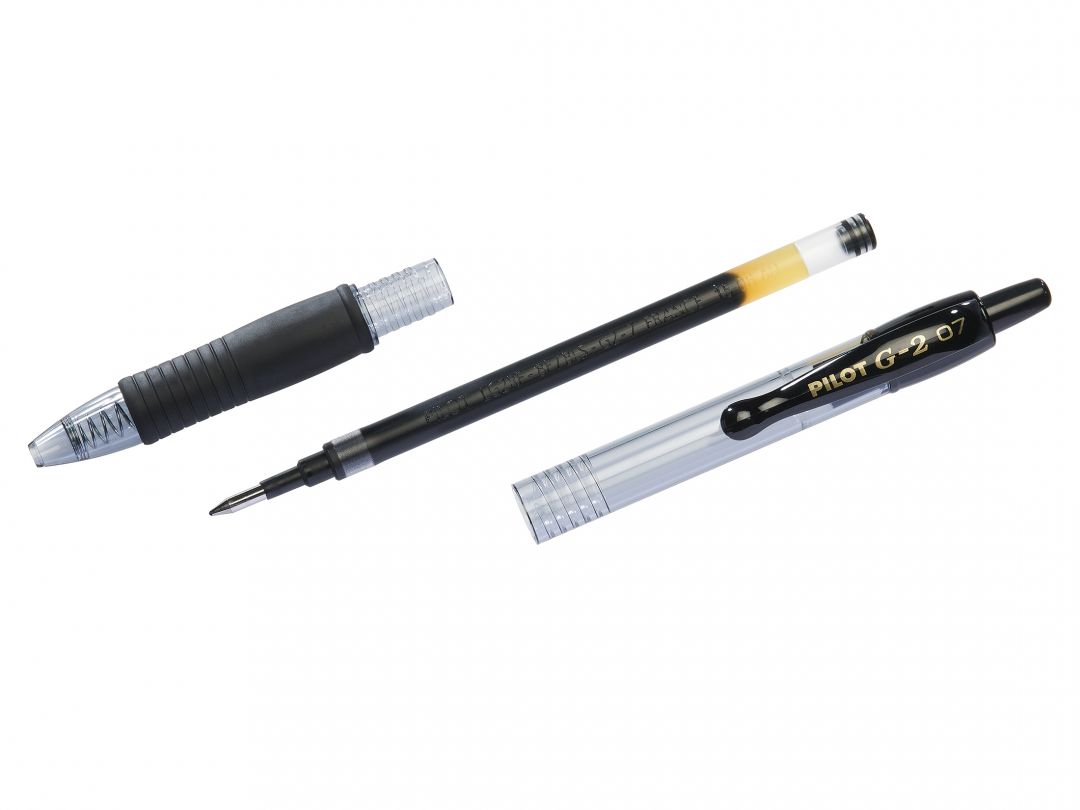 Pix Cu Gel Cu Mecanism 0.7mm G2 Negru Pilot