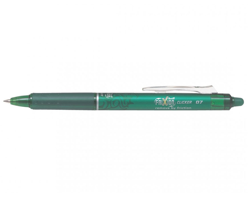 Roller 0.7mm Verde Frixion Clicker Pilot