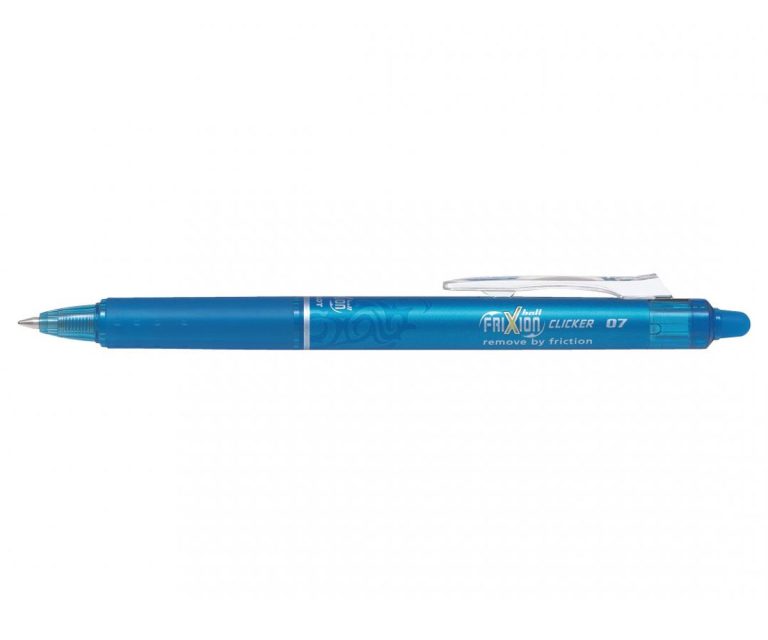 Roller 0.7mm Albastru Deschis Clicker Frixion Pilot