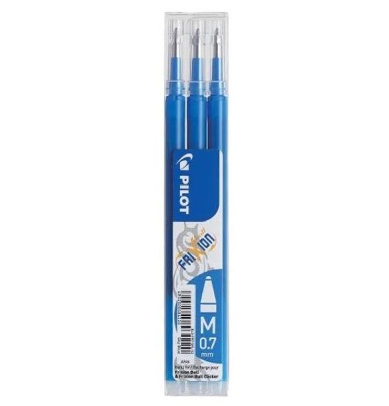 Mina Roller 0.7mm Bleumarin 3/Set Frixion Pilot
