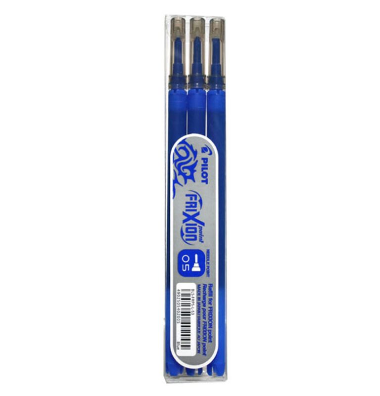 Mina Roller 0.5mm Bleu Point 3/Set Frixion Pilot