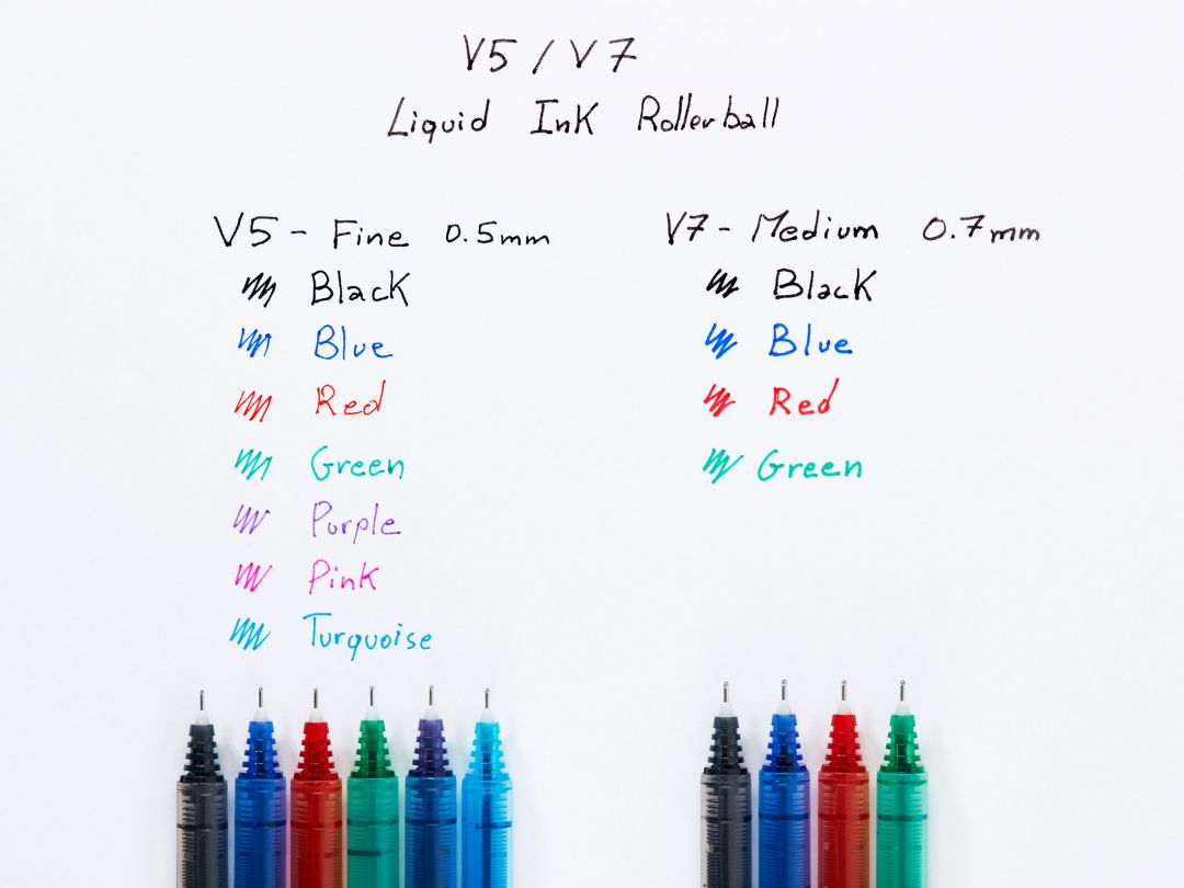 Roller 0.7mm V7 Albastru Hi-Tecpoint Pilot