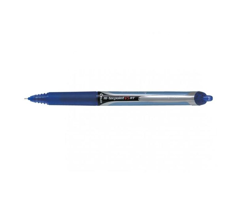 Roller 0.5mm V5 Albastru Hi-Tecpoint Retractabil Pilot