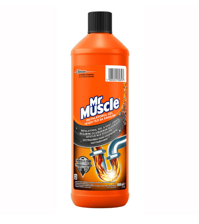 Solutie Desfundat Tevi 1L Mr. Muscle