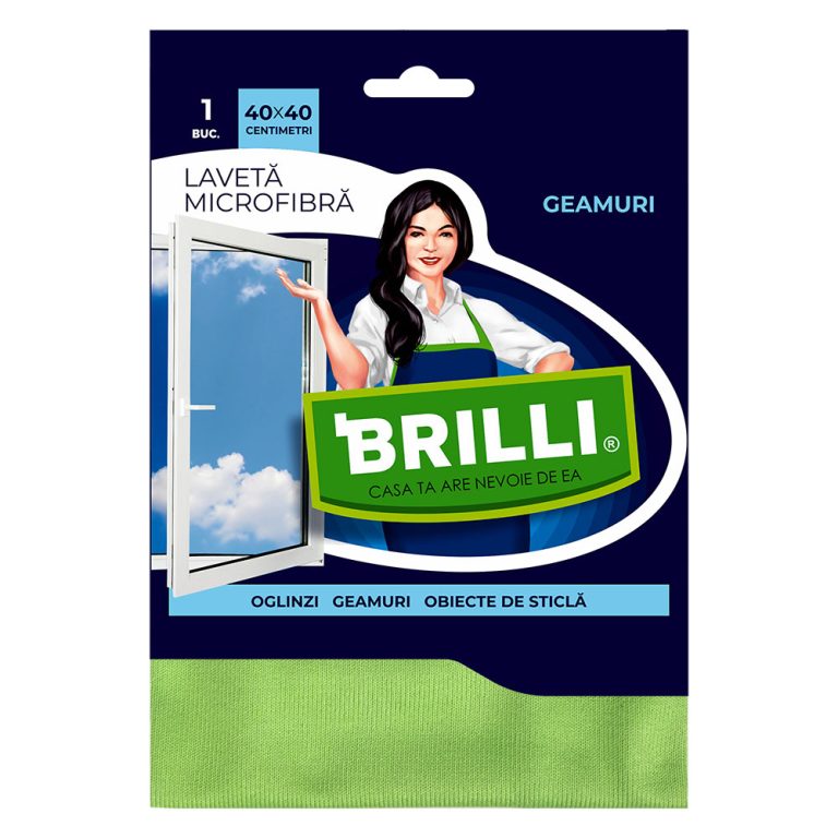 Lavete Microfibra Pentru Geam 4/Set