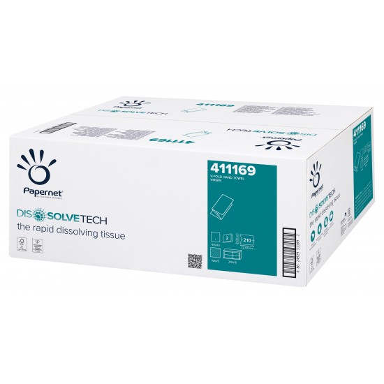 Prosoape Hartie Albe In V 2Str 210/Set Disolve Tech Papernet
