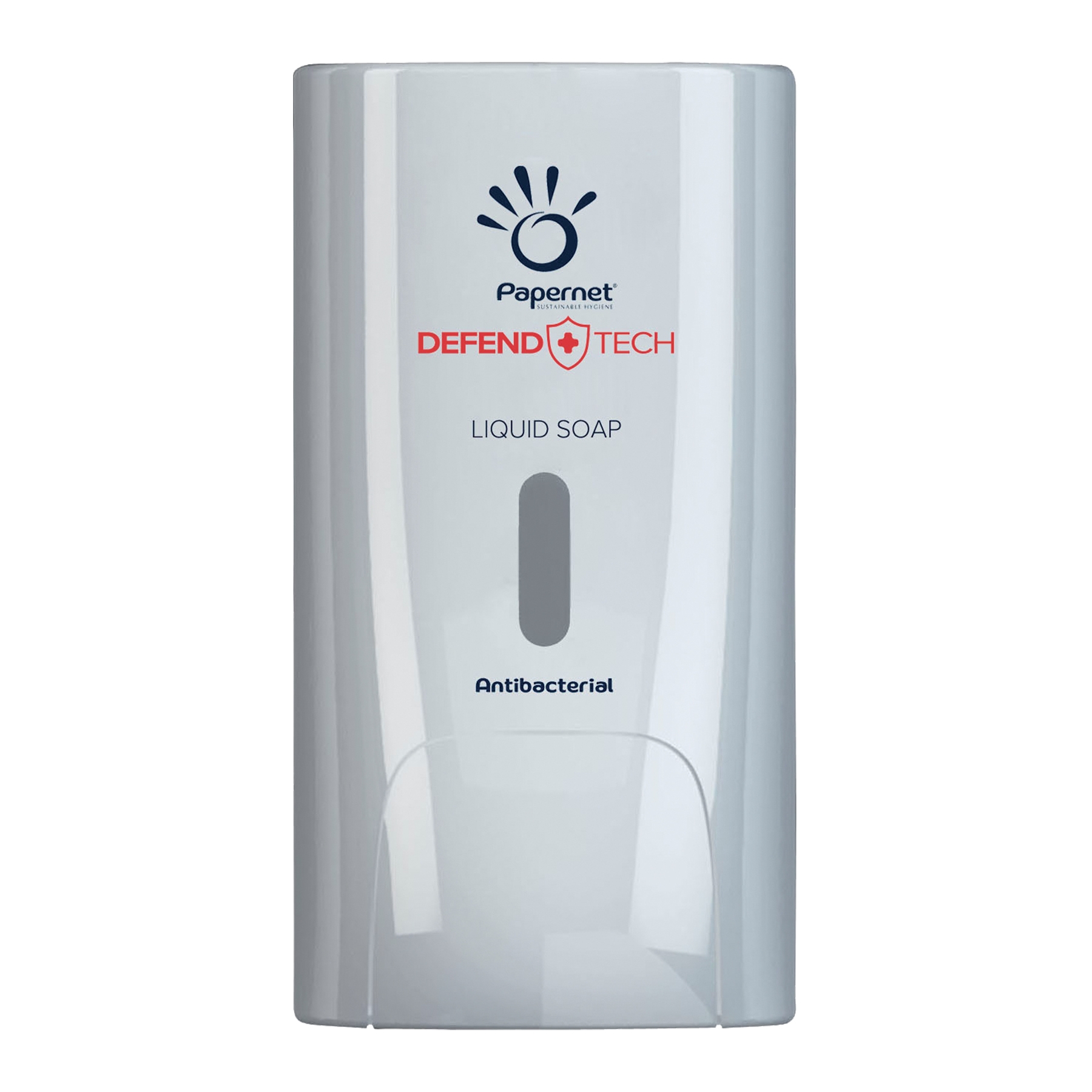Dozator Sapun Lichid Antibacterian Abs Alb 1.2L Cu Senzor Papernet