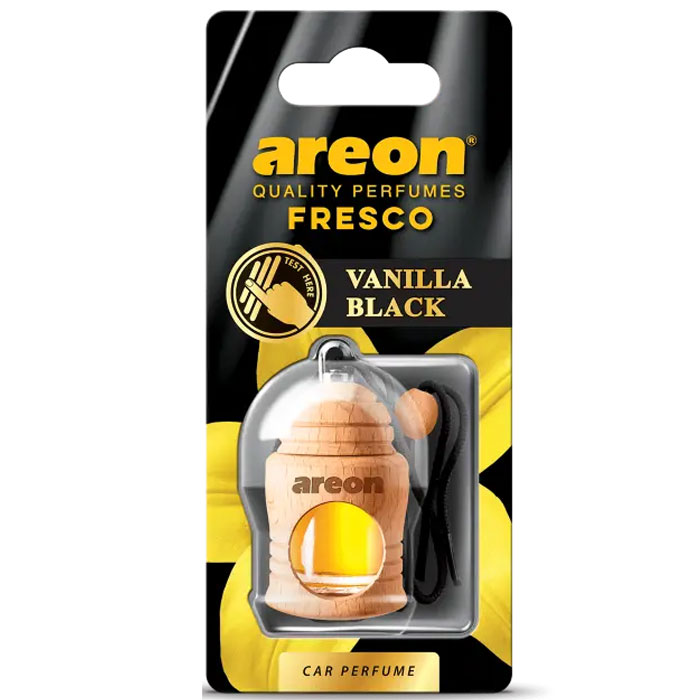 Odorizant Auto Lichid 4ml Fresco Vanilla Black Areon