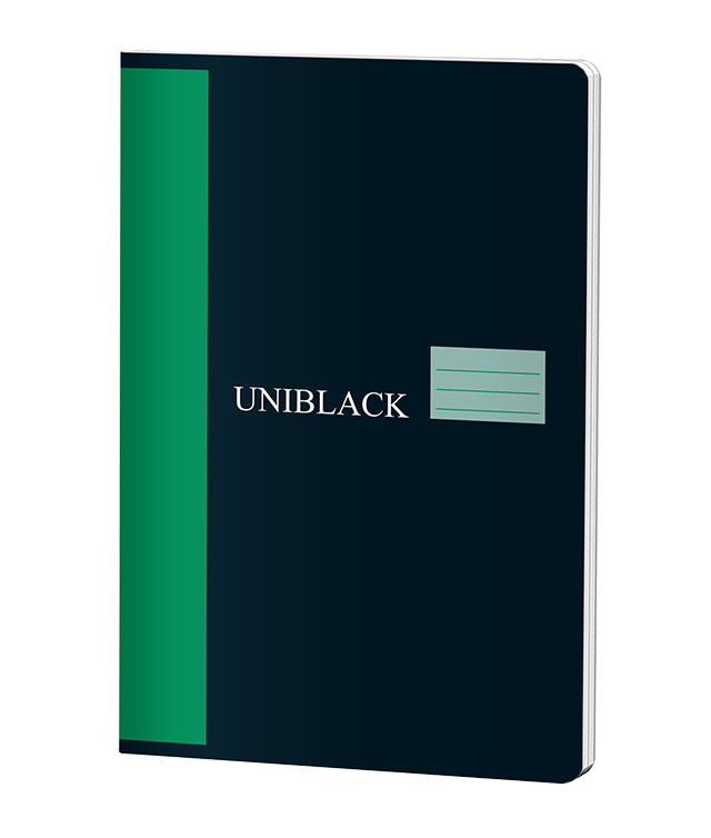 Caiet A4 60 File Dictando Coperta Verde Uniblack Pigna