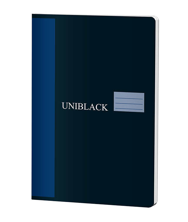 Caiet A4 60 File Aritmetica Coperta Albastra Uniblack Pigna