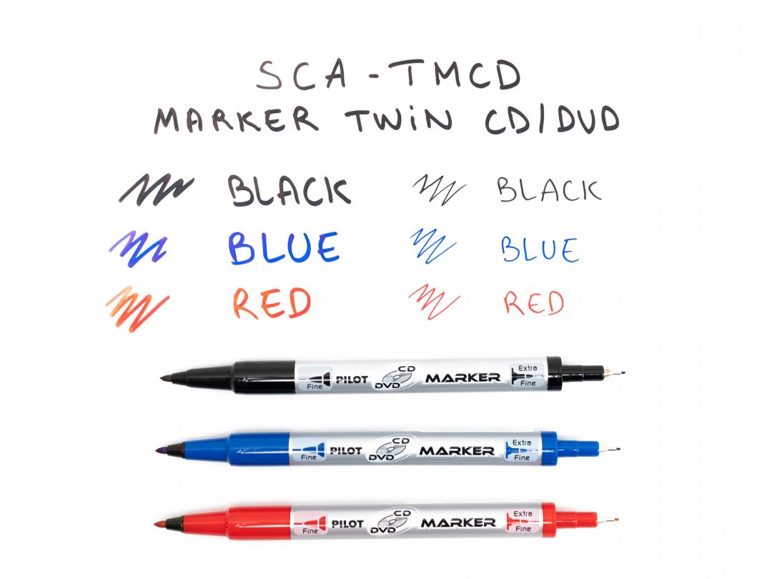 Marker Cd 2 Capete Albastru Twin Pilot