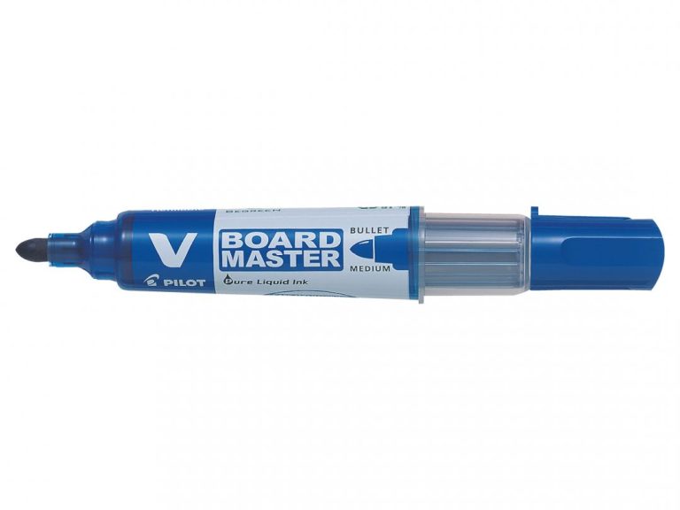 Marker Whiteboard Albastru 6mm Varf Rotund Vboard Pilot