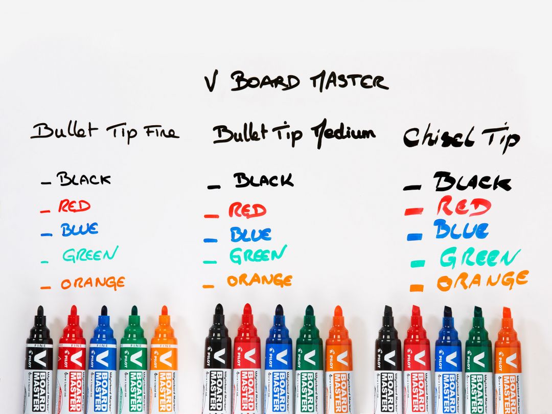 Marker Whiteboard Albastru 6mm Varf Rotund Vboard Pilot