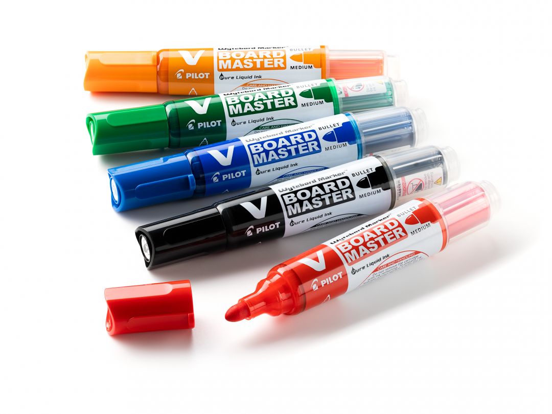 Marker Whiteboard Albastru 6mm Varf Rotund Vboard Pilot