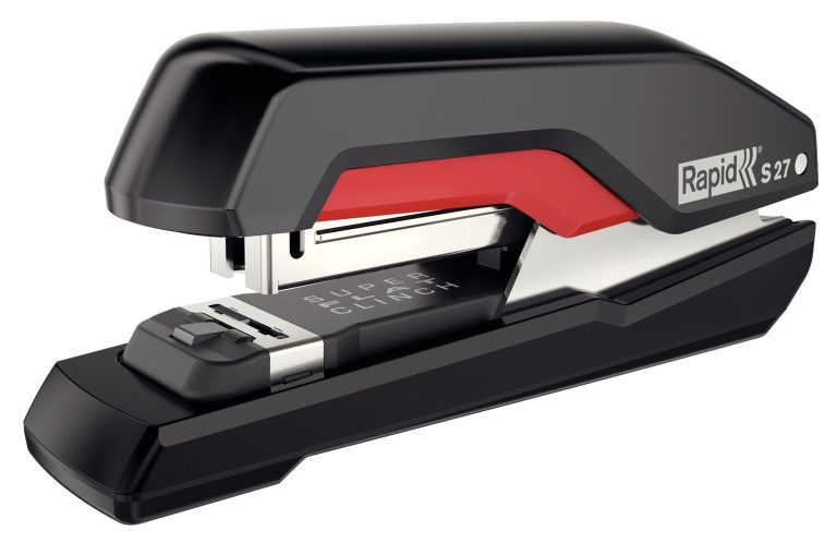 Capsator 30 Coli 24/6 26/6 Suprem S27 Rosu/Negru Capsare Plata R