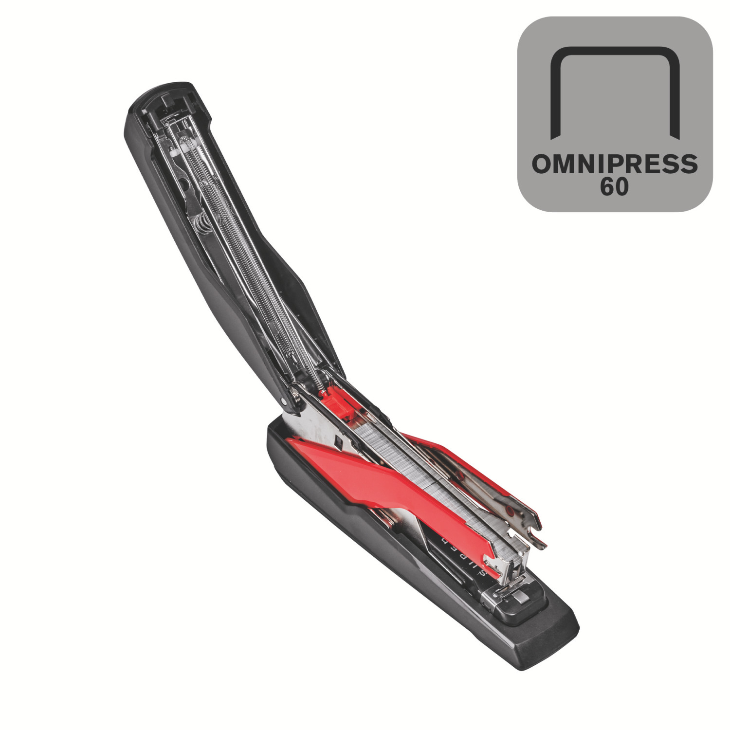 Capsator 60 Coli Capse Omnipress 60 Supreme So60 Rosu/Negru Rapi