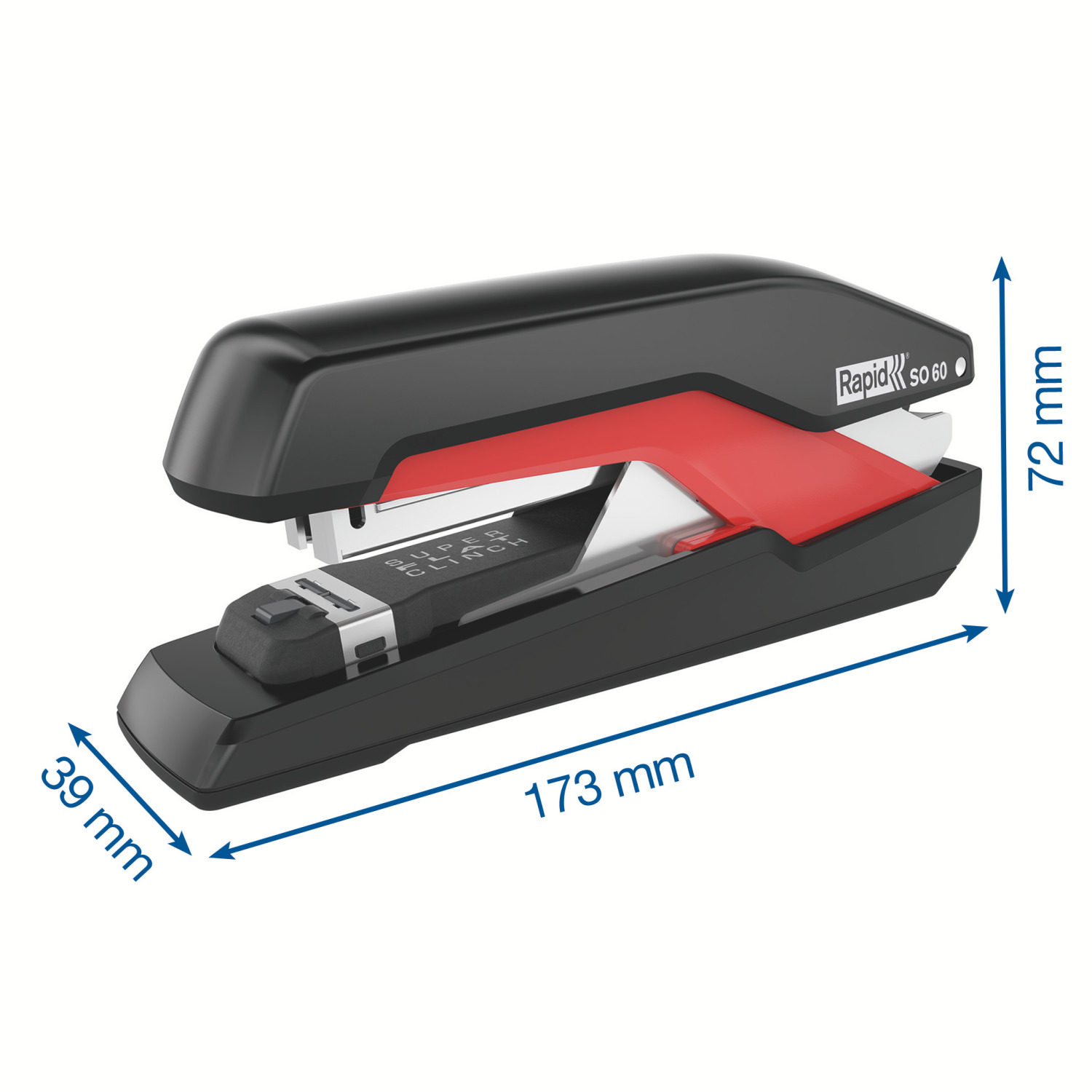Capsator 60 Coli Capse Omnipress 60 Supreme So60 Rosu/Negru Rapi