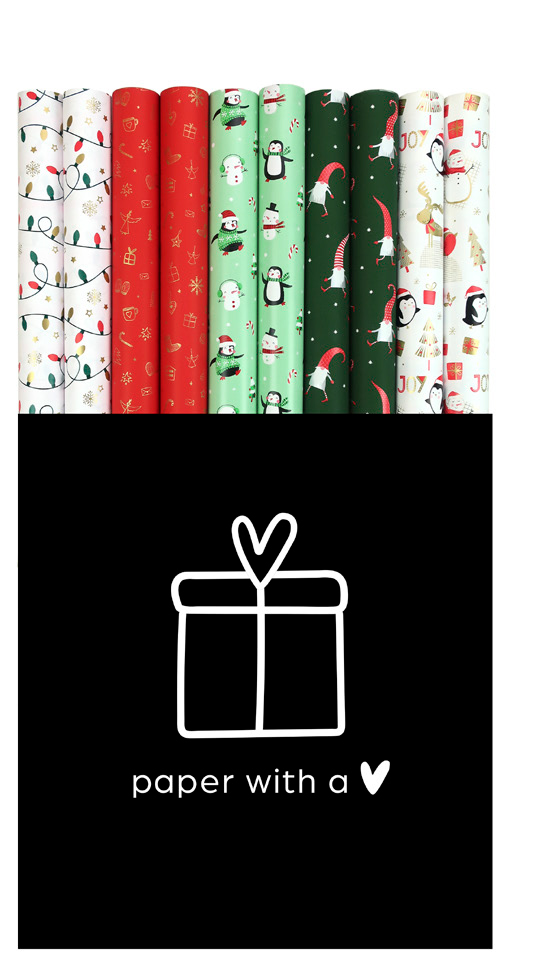 Hartie Ambalaj Rola 70cm X 2M Jolly Party Rotolux