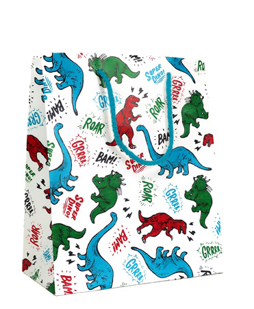 Pungi Cadou Dream Big Dino L 240 X 100 X 335mm Rotolux