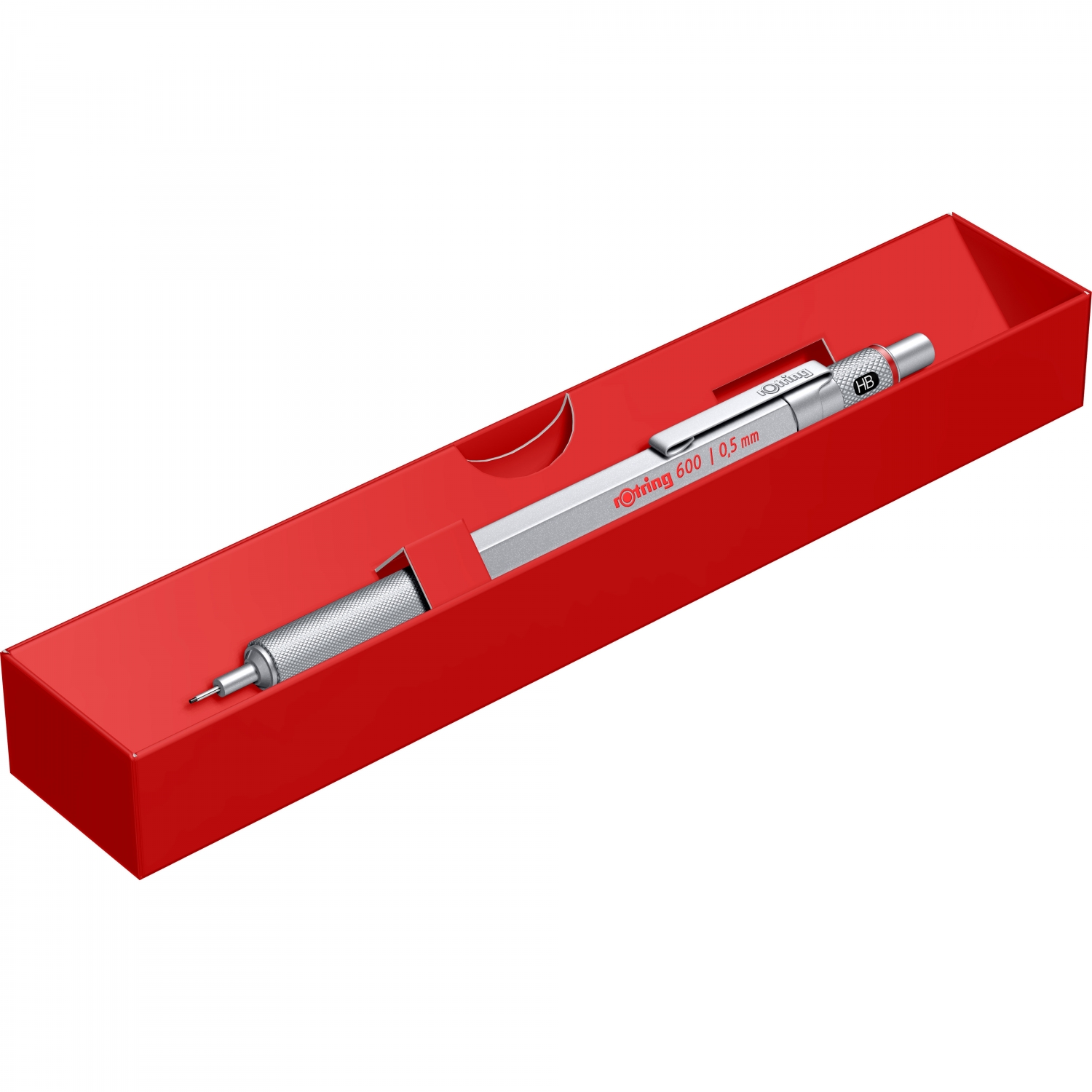Creion Mecanic 0.5mm Ro600 Argintiu Rotring