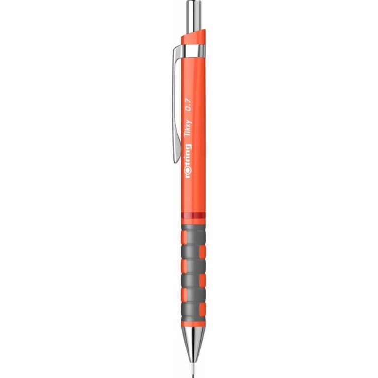 Creion Mecanic 0.7mm Tikky 3 Portocaliu Neon Rotring