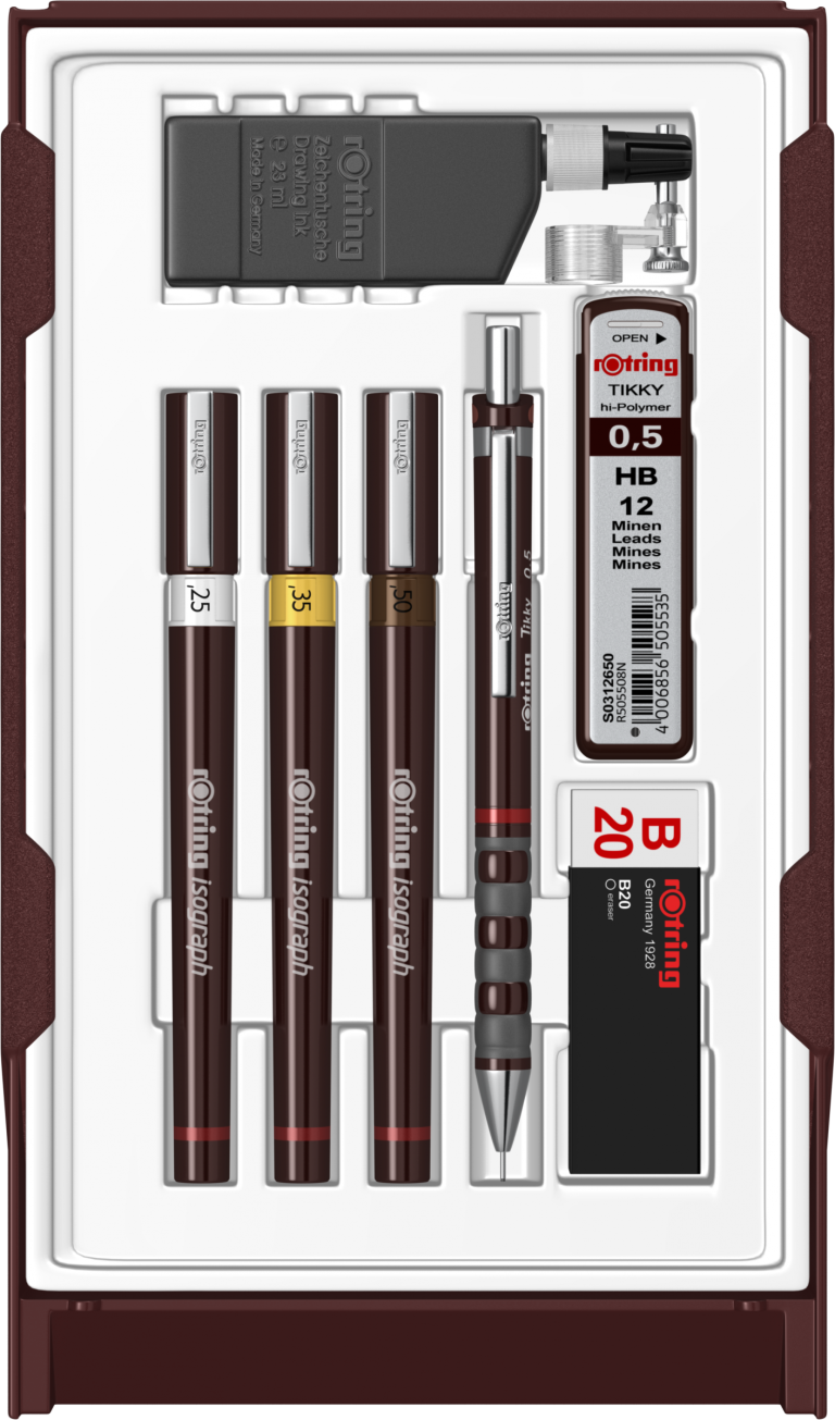 Trusa Isograph 0.25/0.35/0.5 College Rotring