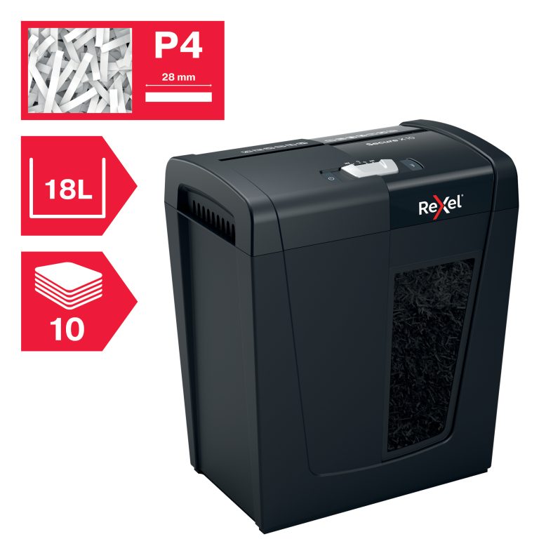 Distrugator Doc Manual Secure X10 Cross-Cut Rexel