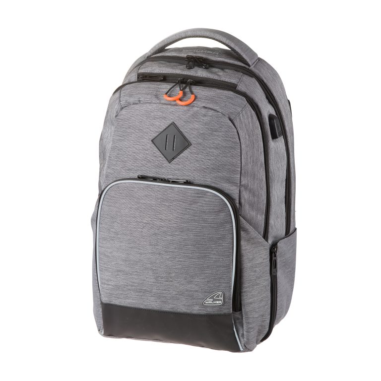 Rucsac College Wizzard Gri Piatra Melange Walker