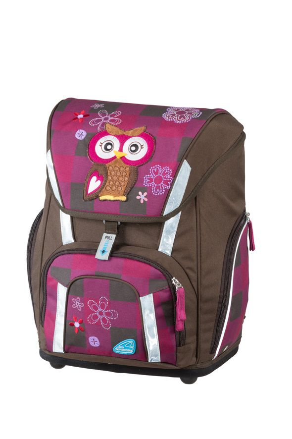 Ghiozdan The Owl Smart Rosu + Etui, Sac Sport, Cut. Pt Carti Sch