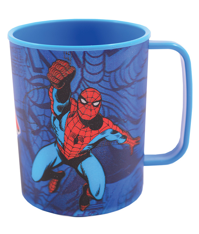 Cana Plastic 325ml Spiderman Comics Pigna