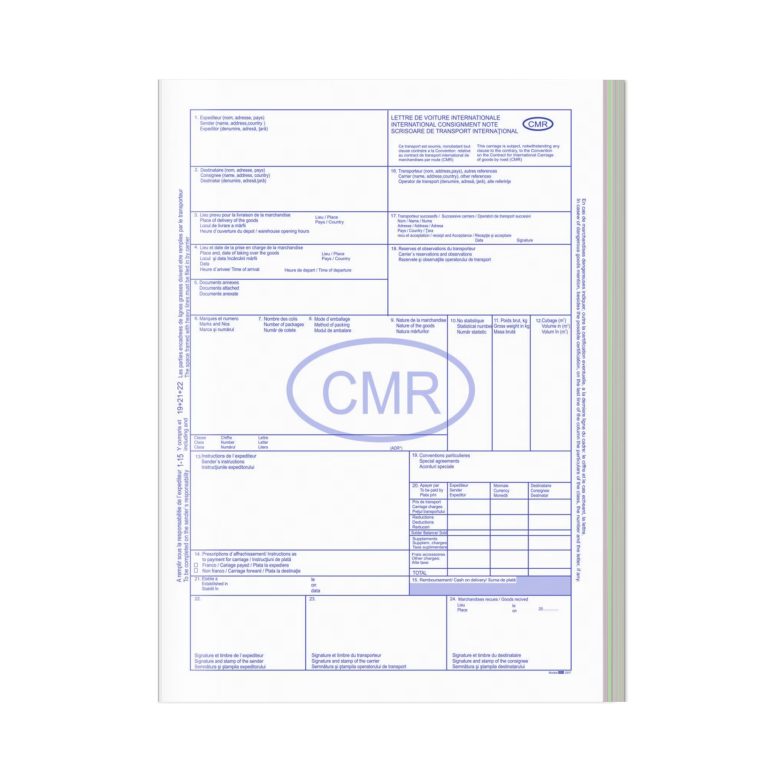 Cmr Transport Marfa In Trafic International 5 Ex
