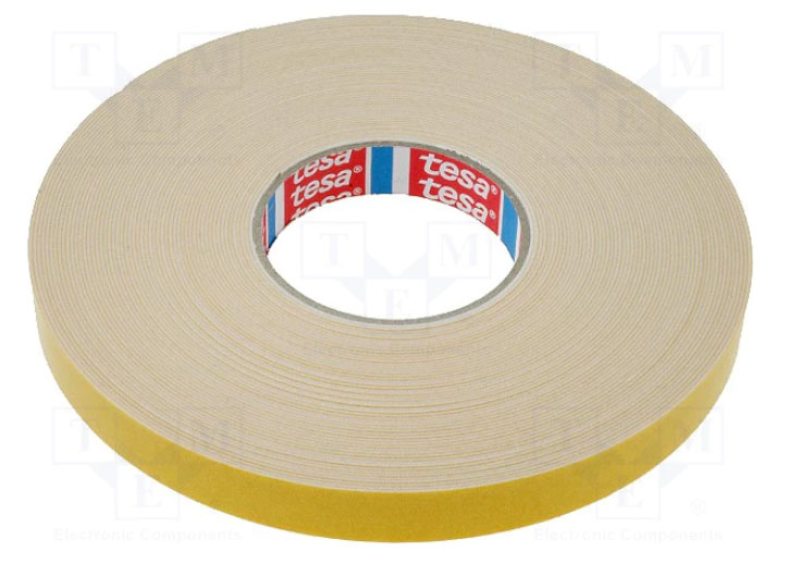 Banda Dublu Adeziva Buretata 25 M X 19mm