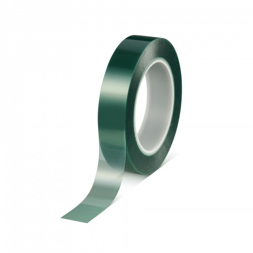 Banda Adeziva Verde Termorezistenta 220C 66M 25mm Tesa