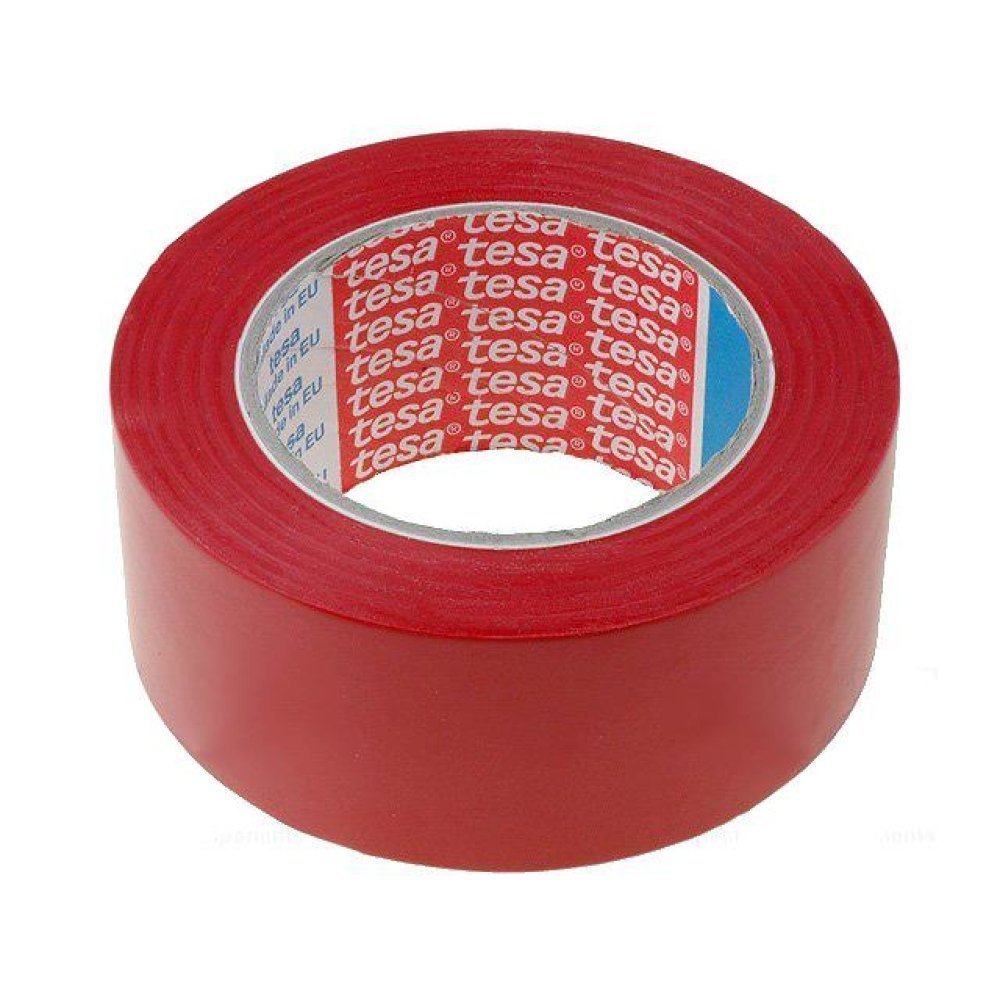 Banda Adeziva Marcare Rosie 33M 50mm Tesa