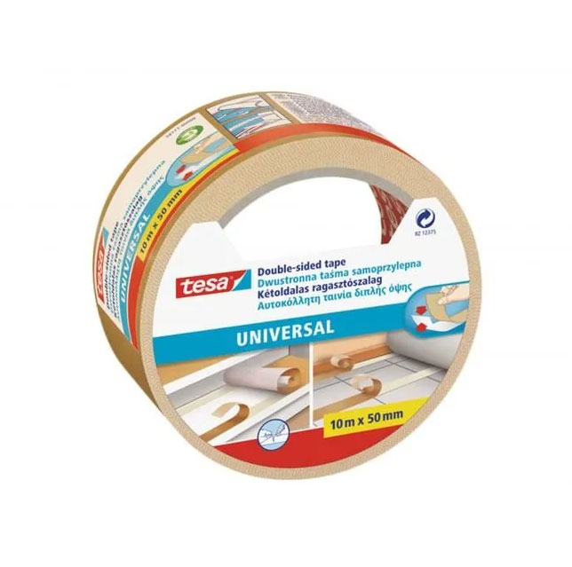 Banda Dublu Adeziva Alba 10 M X 50mm Tesa