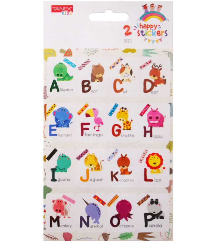 Sticker Litere Mari 2 2/Set Mtc-107 Tanex