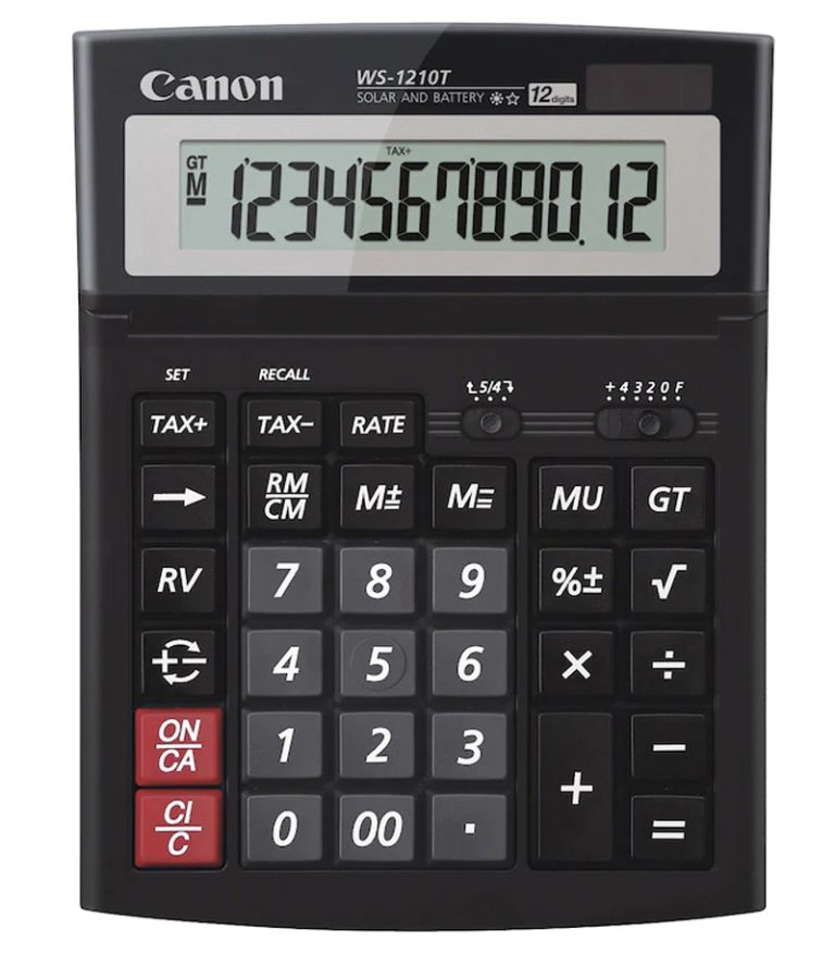 Calculator Birou 12Dig Ws1210T 198X150mm Canon